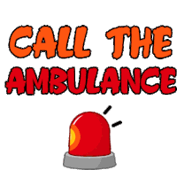 Ambulance Dynamiter4ths Sticker