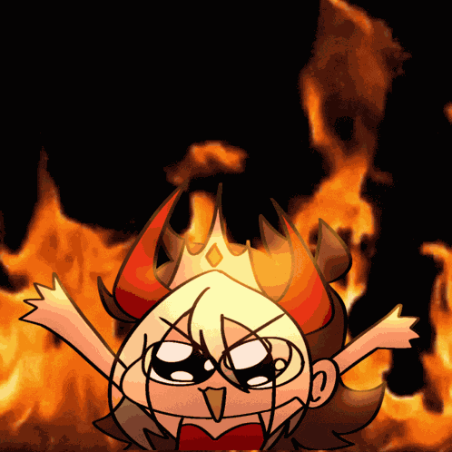 Amelia Elmo Fire GIF