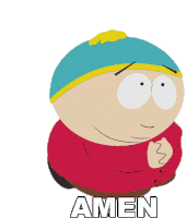 Amen Eric Cartman Sticker