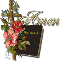 Amen Holy Bible Sticker