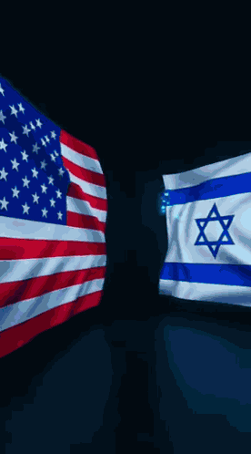 America Israel Israeli Flag GIF