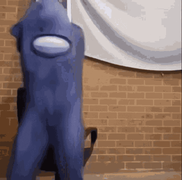 Among Us Blue GIF