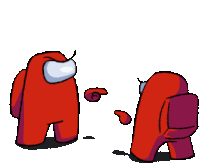 Among Us Confusion Sticker