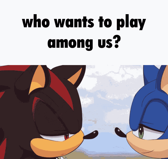 Among Us Sonic GIF