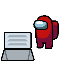 Amongus Amandarling Sticker