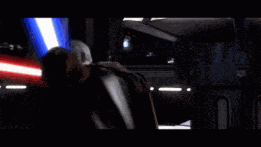 Anakin Skywalker Count Dooku GIF