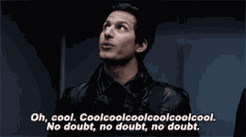 Andy Samberg Cool Cool Cool GIF