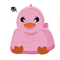 Angry Angry Duck Sticker