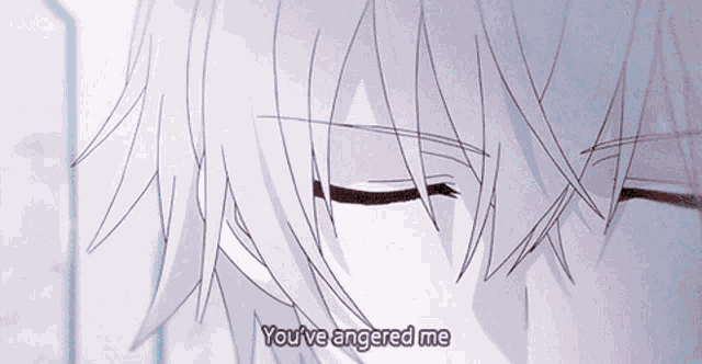 Angry Anime GIF