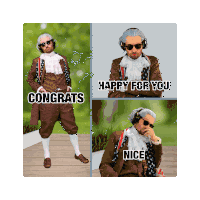 Angry Congrats Angry Happy Sticker