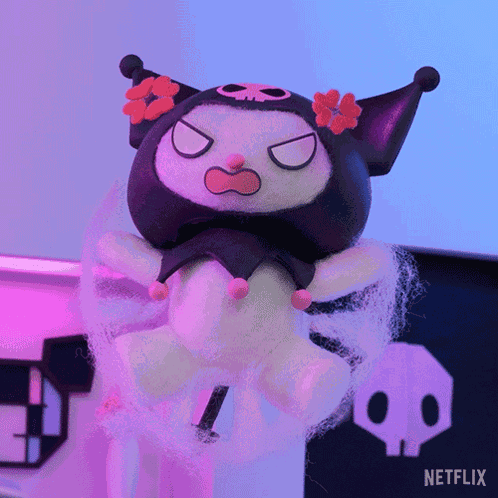 Angry Kuromi GIF