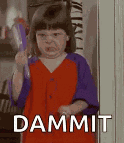 Angry Little Girl Annoyed GIF