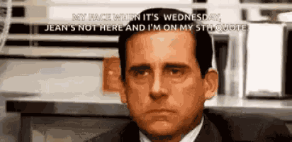 Angry Michael Scott GIF