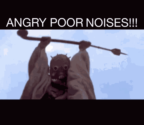 Angry Poor Noises GIF
