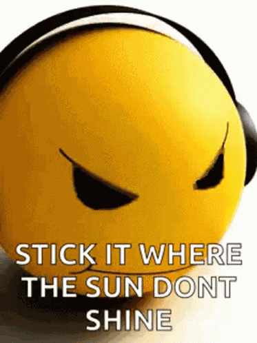 Angry Stick It Where The Sun Dont Shine GIF