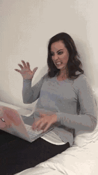Angry Typing GIF