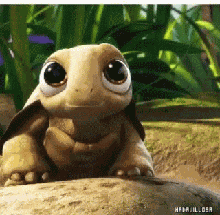 Animated Big Eyed GIF