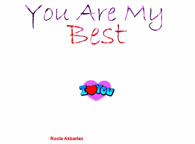 Animated Greeting Card I Love You GIF