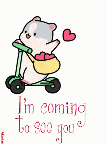 Animated Greeting Card See You GIF