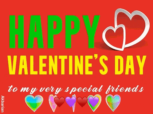 Animated Greeting Card Valentins GIF