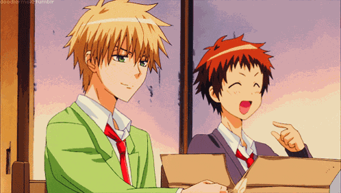 Anime Angry Takumi Maid Sama GIF