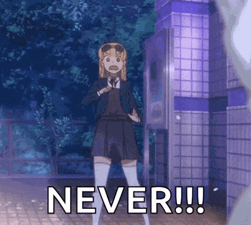 Anime Anime Girl Running GIF