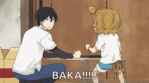 Anime Baka GIF