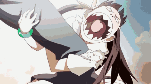 Anime Bite GIF