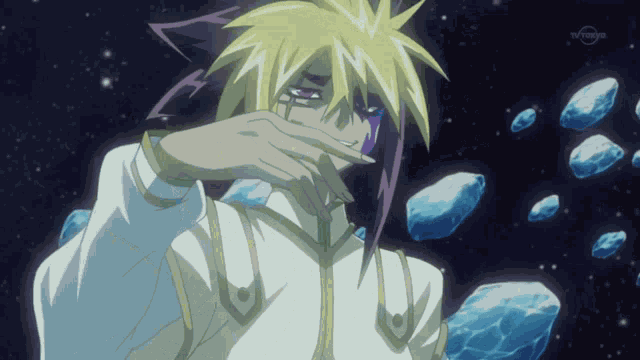 Anime Boy Laughing GIF