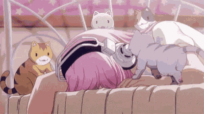 Anime Cat GIF