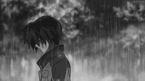 Anime Depressed GIF