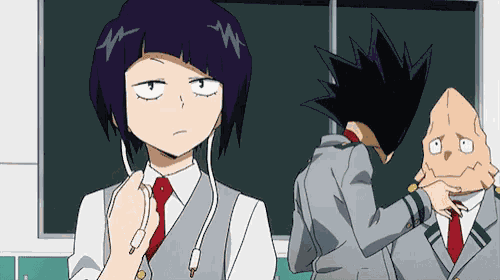 Anime Earphone Jack GIF