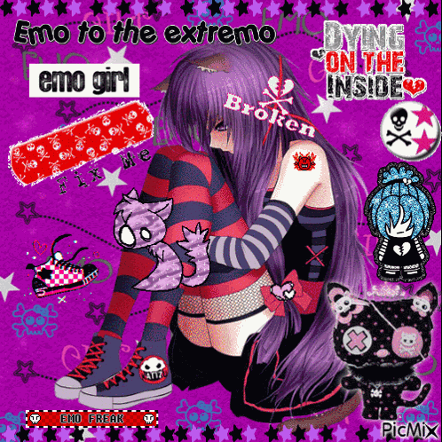 Anime Emo GIF