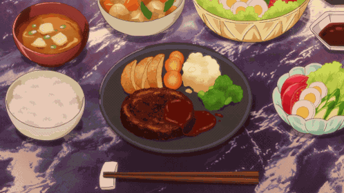 Anime Food GIF