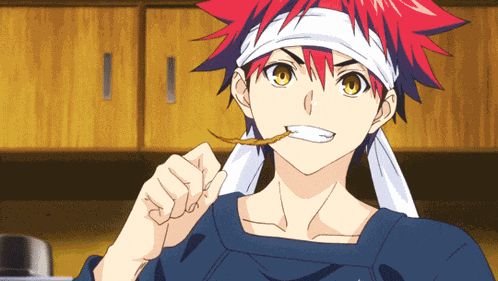 Anime Food Wars GIF