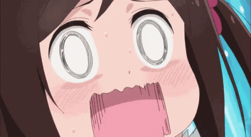 Anime Freaking Out GIF