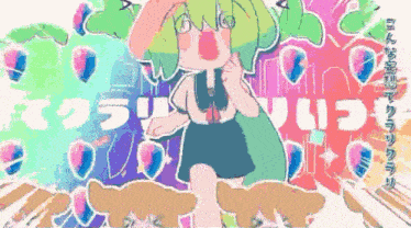Anime Girl Anime Run GIF