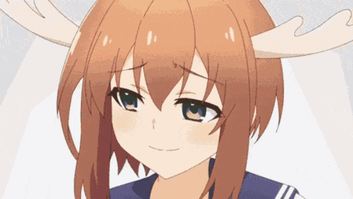 Anime Girl Happy Smile Smiling GIF