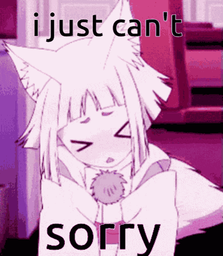 Anime Girl Sorry GIF