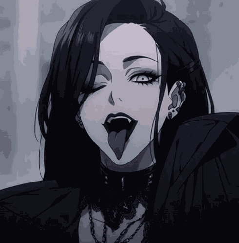 Anime Goth GIF