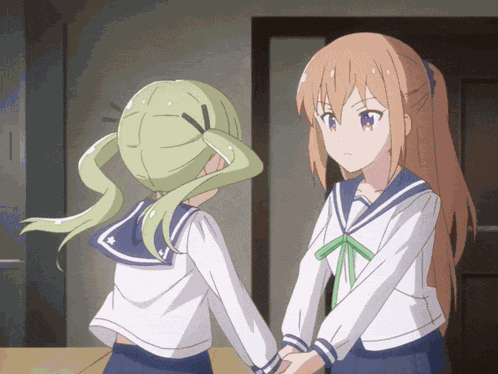 Anime Handshake GIF