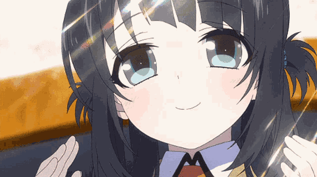 Anime Happy Anime Smile GIF