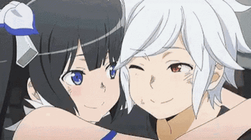 Anime Hug Canary Princess GIF