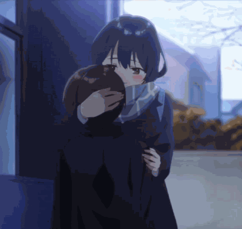 Anime Hug GIF