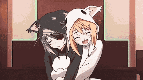 Anime Hug GIF