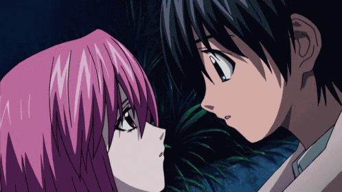 Anime Kiss GIF