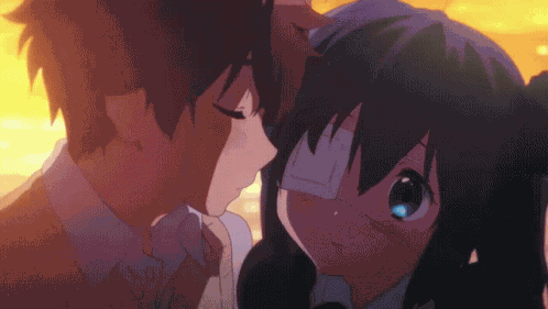 Anime Kiss GIF