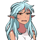 Anime Molesto Anime Girl Sticker