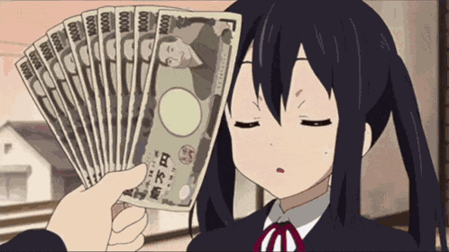 Anime Money GIF