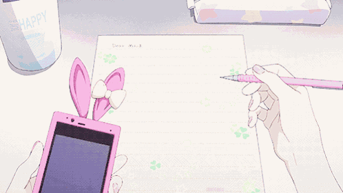 Anime Pink GIF